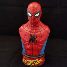 Picture of print of Vintage Spider-Man Bust