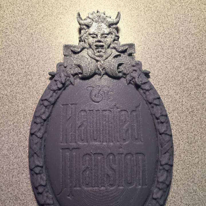 Disney World Magic Kingdom The Haunted Mansion. image
