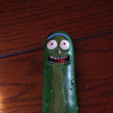 Picture of print of Pickle Rick!