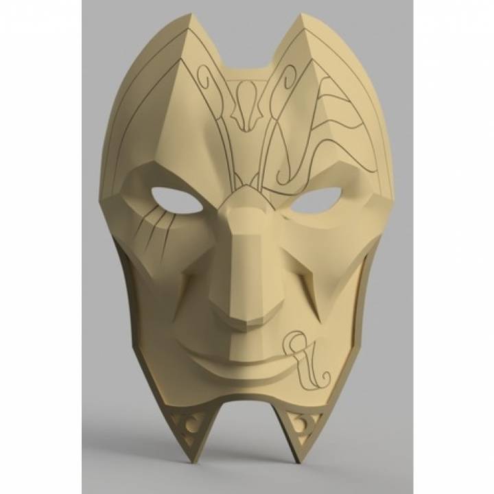 Jhin's Mask from League of Legends image