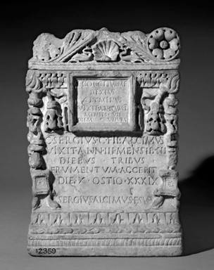 Roman burial chest image