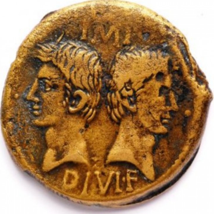 Roman copper coin image