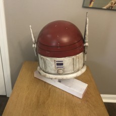 Picture of print of Imperial Super Commando Helmet (Star Wars)