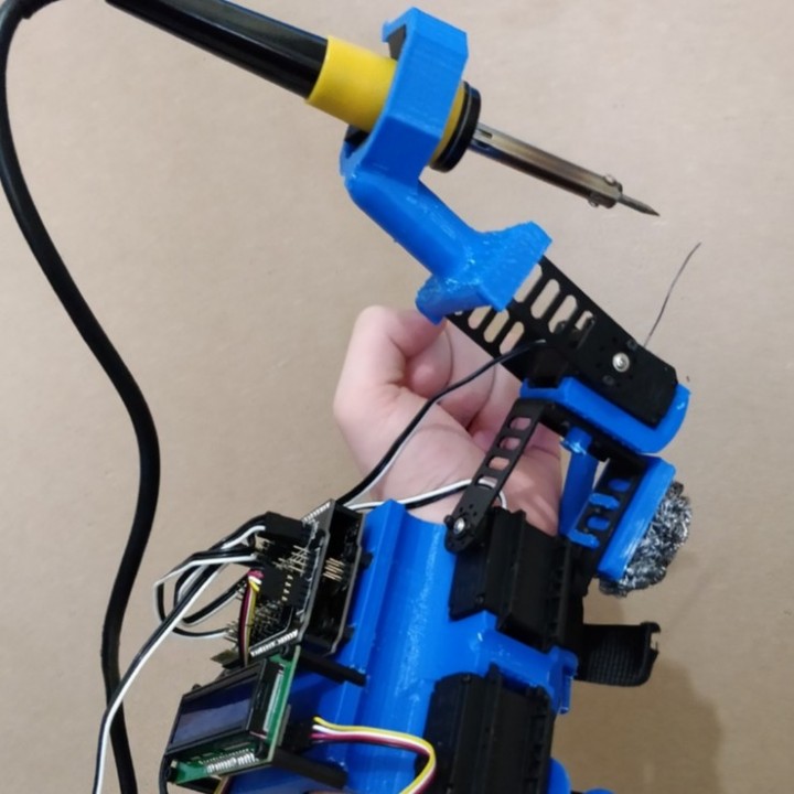 Helping Hands Operator - Automatic Soldering Tool by Yuval Dascalu image