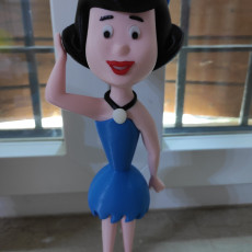 Picture of print of Betty Rubble