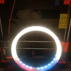 Picture of print of LED Ring Lamp - 3D Printing Build