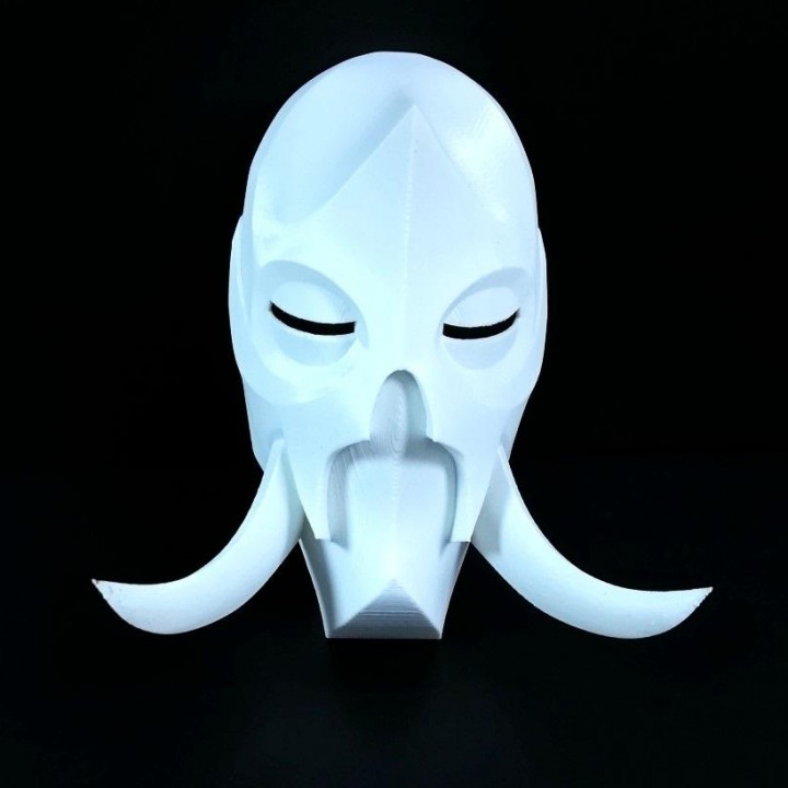 3d Printable Konahrik Dragon Priest Mask By Jacob Morin