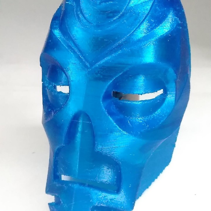 3d Printable Skyrim Dragon Priest Mask By Jacob Morin