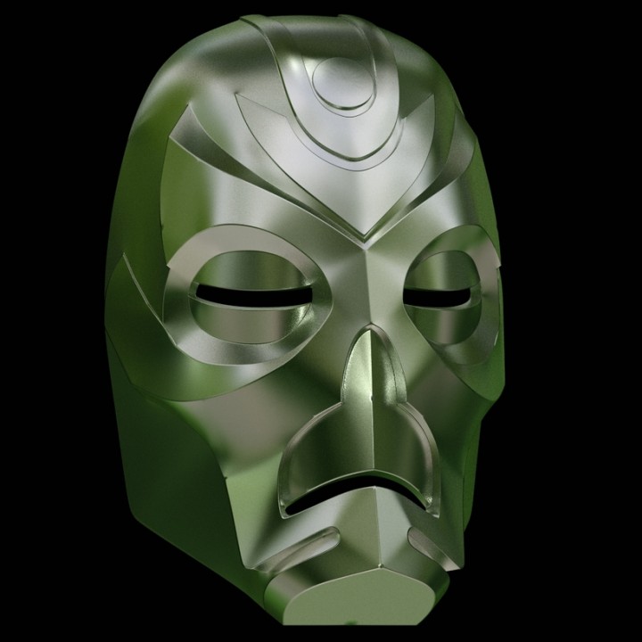 3d Printable Skyrim Dragon Priest Mask By Jacob Morin