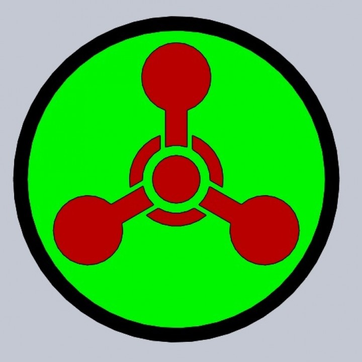 CHEMICAL WEAPON warning sign image