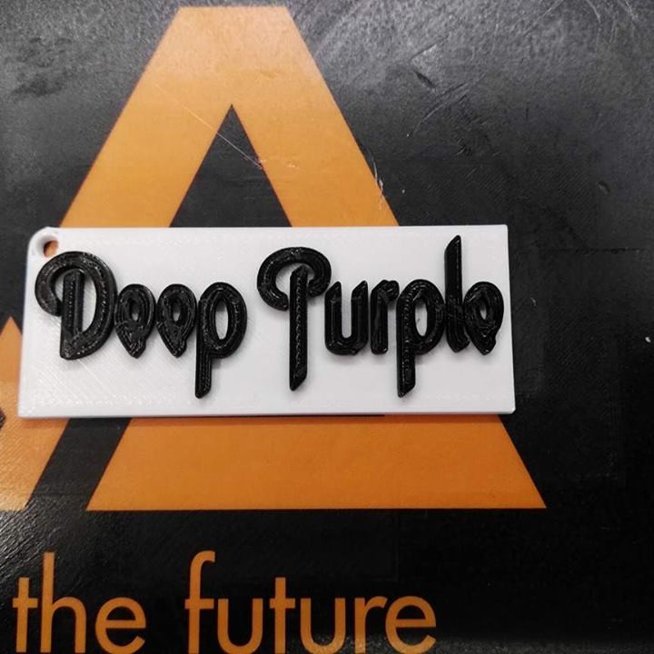 deep purple keychain image