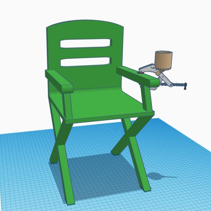 MyMiniFactory Contest Theme 3: Furniture (multi surface cup holder) image