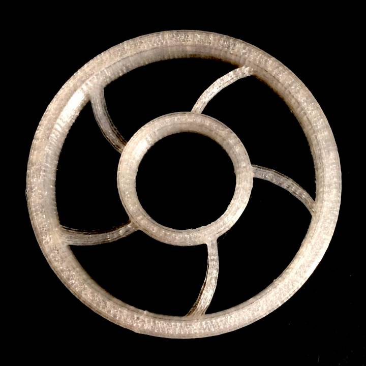 Circle/Wheel Fidget Spinner image