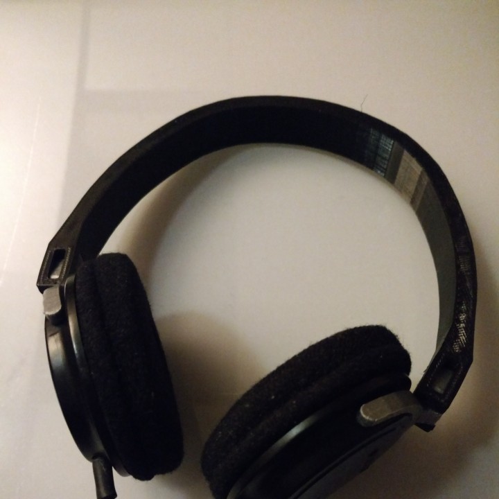 3D Printable Sony headphone repair by Clay Ferriola