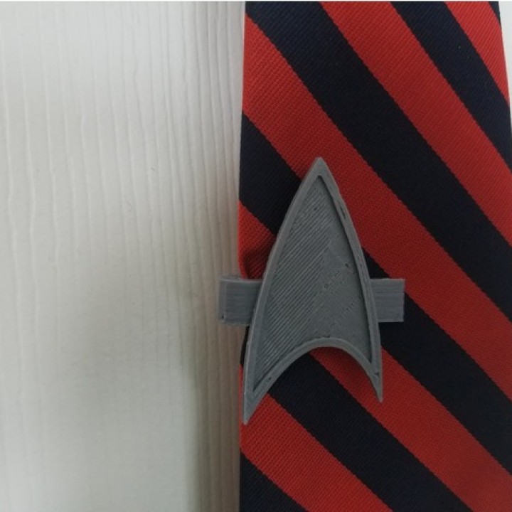"Star Trek Voyager" tie clip image