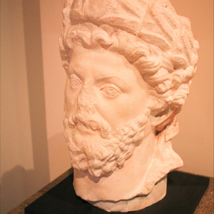 Head of Marcus Aurelius image