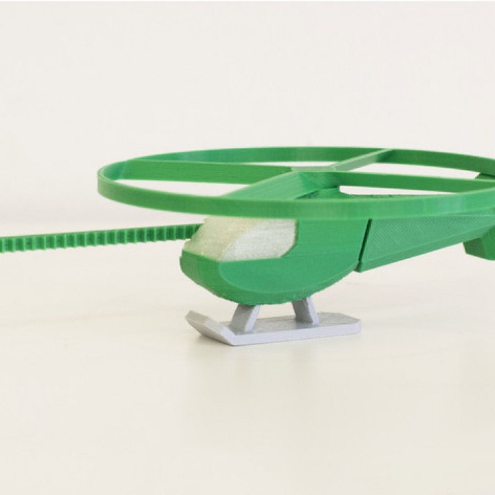 Multi-Color Flying Helicopter Toy image