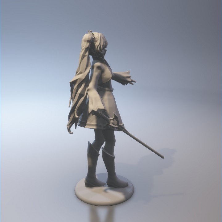 3D PRINT READY!! Weiss Schnee from RWBY image
