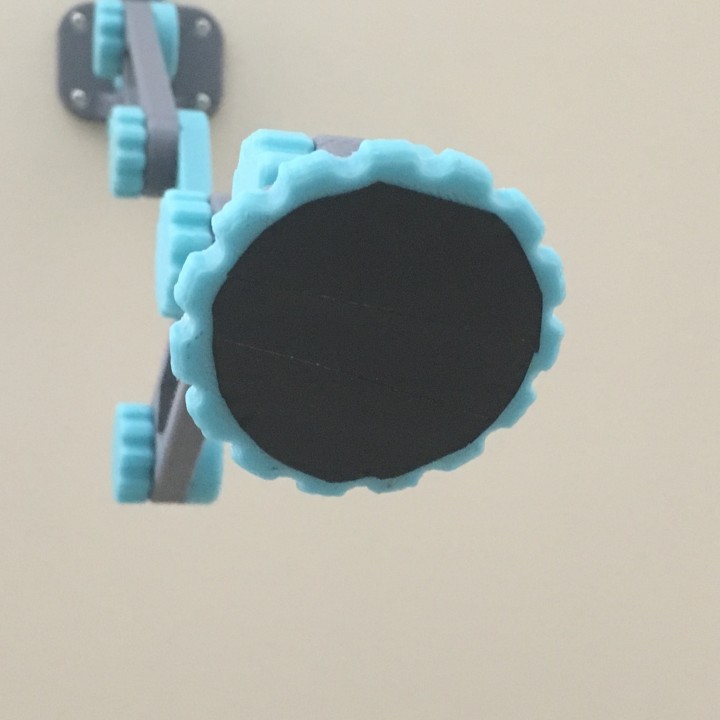 Articulating, Wall-Mounted, Magnetic Phone Mount image