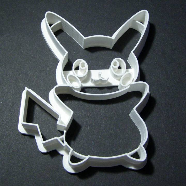 Pikachu cookie cutter image