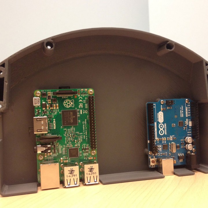 iRobot Create Bin for Arduino with Raspberry Pi A+, B+ or 2. image