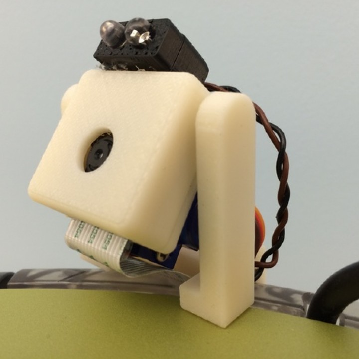 3D Printable Automated Tilt Mechanism Camera Mount [iRobot Create2