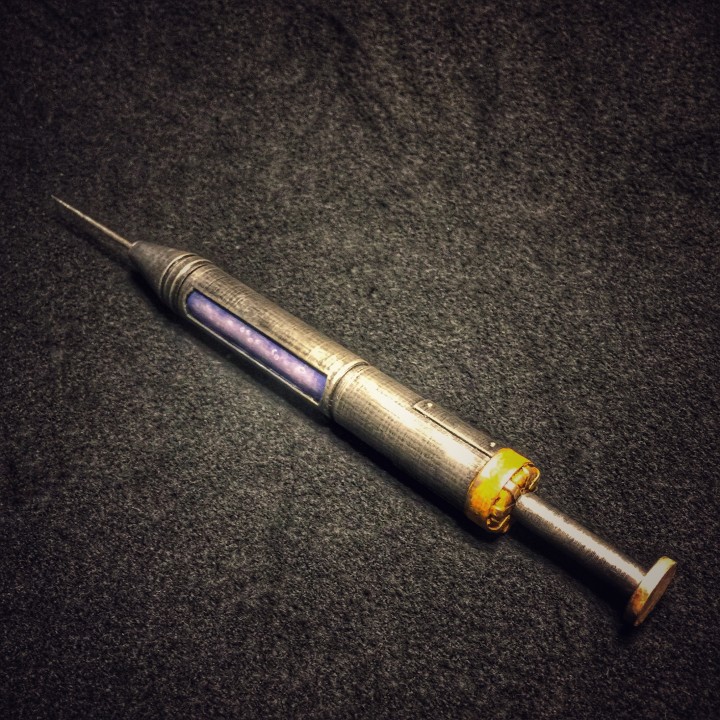 3D Printable Fallout 4 MedX by Raleigh Shade