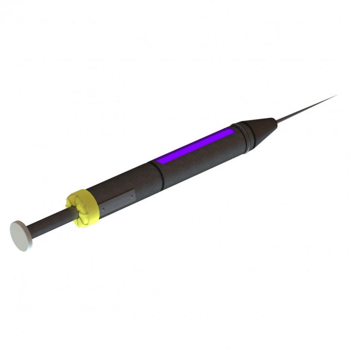 3D Printable Fallout 4 MedX by Raleigh Shade