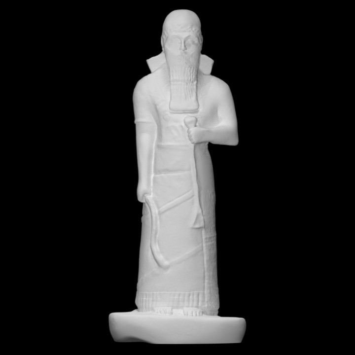 Statue of king Shalmaneser III image