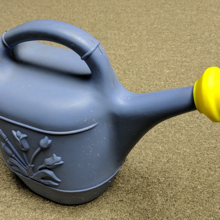 3D Printable watering can spout replacement by Rich Williams