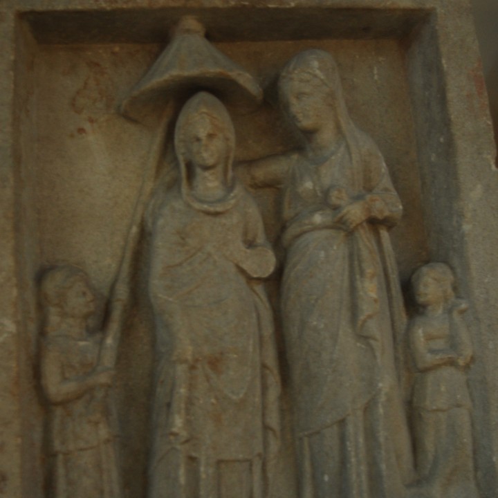Gravestone of Eubios daughter, Platthis image