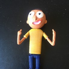 Picture of print of Morty Action Figure (Rick and Morty)