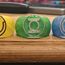 Picture of print of Lantern Rings (print ready(large))
