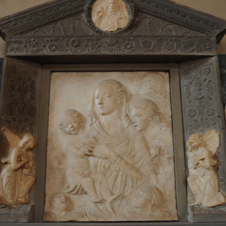 Madonna and Child with Angels image