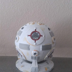 Picture of print of Star Wars Training Droid with Custom Base