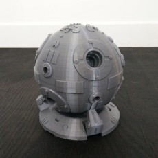 Picture of print of Star Wars Training Droid with Custom Base