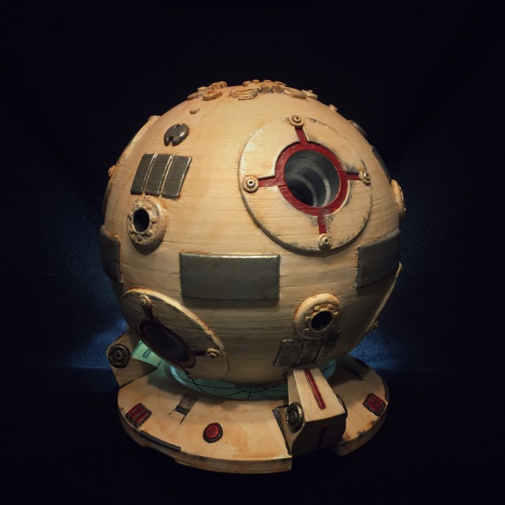 Star Wars Training Droid with Custom Base image
