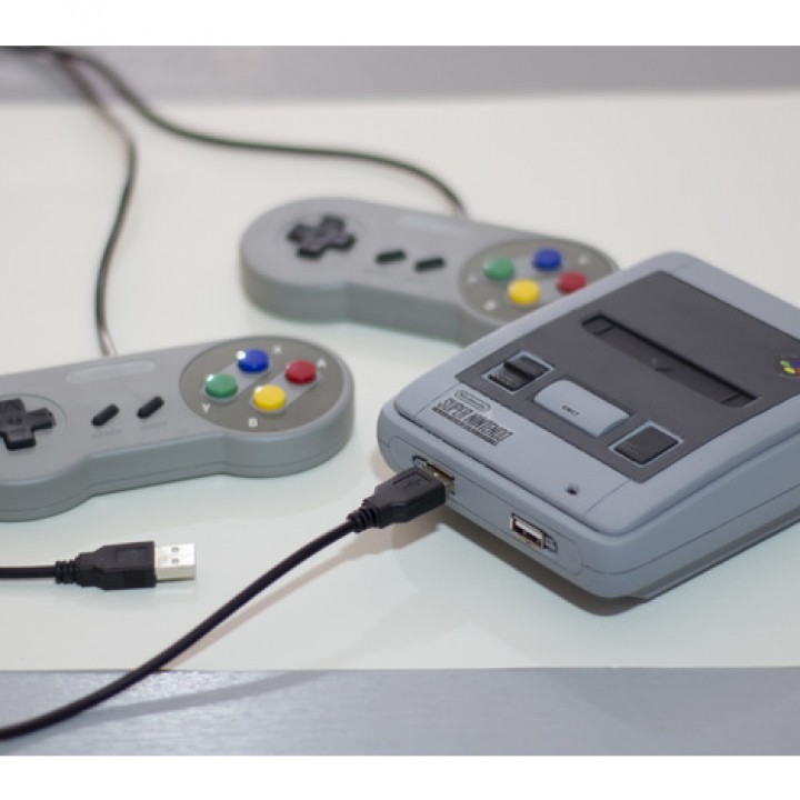 3D Printable Snes Mini Raspberry Pi Retropie by Duke Doks