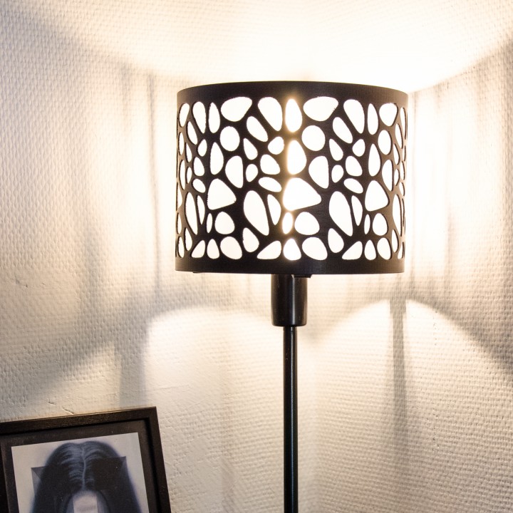 Photo of Voronoi Lampshade 3D Model