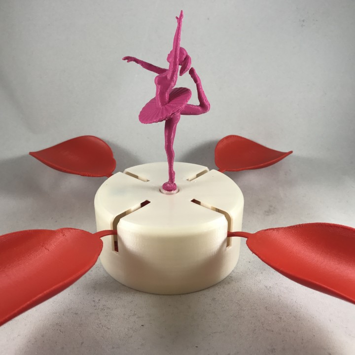 Ballerina In Petals image