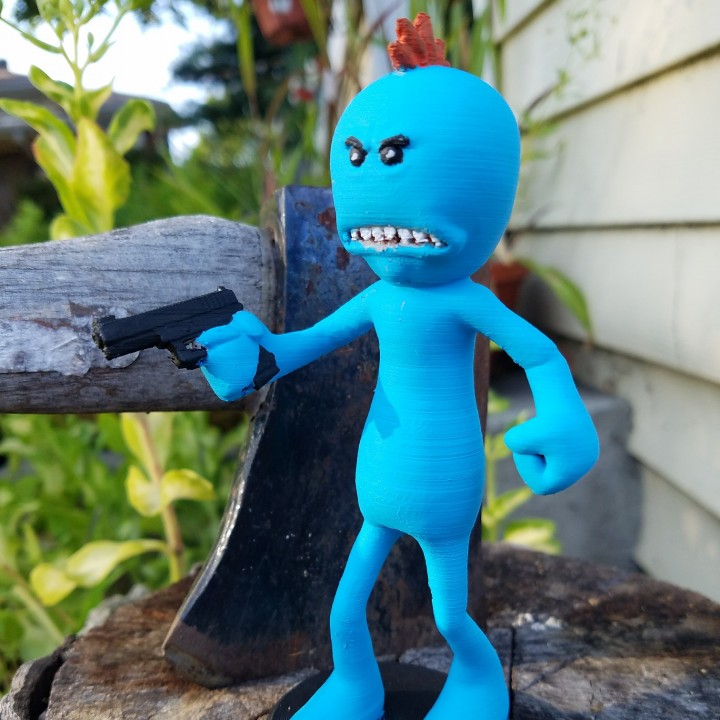 Rick and Morty assortment of Mr. Meeseeks image