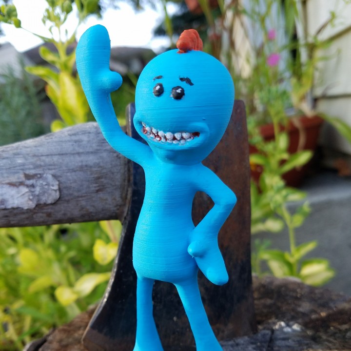 Rick and Morty assortment of Mr. Meeseeks image
