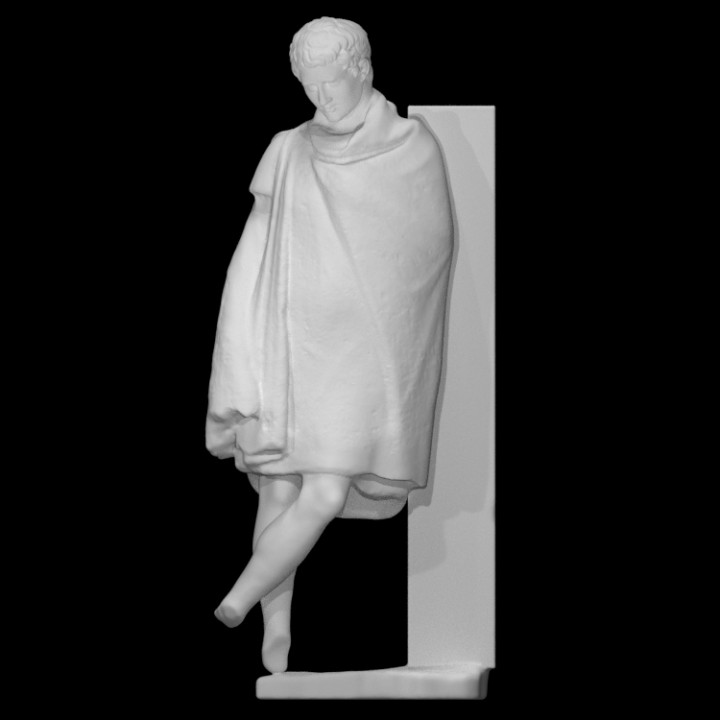 Statue of an ephebe (young athlete) image
