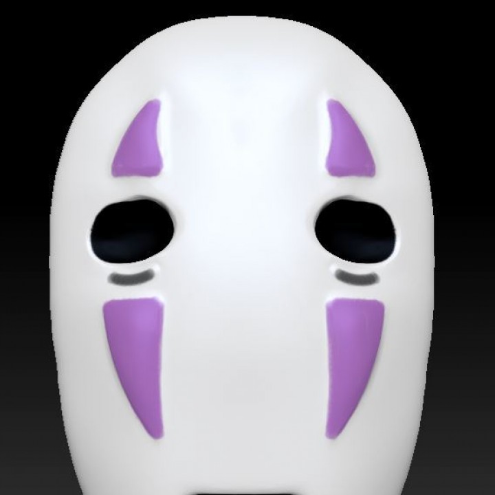 No-Face Mask from SpiritedAway (Wearable if Modified) image