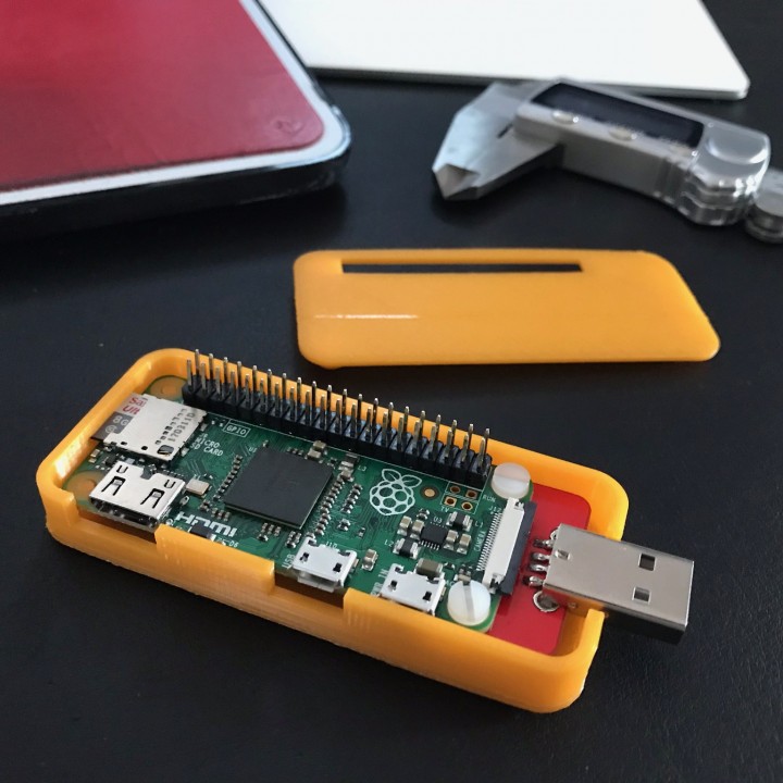 3D Printable Raspberry Pi Zero / Zero W Stem Case by Paul Massey