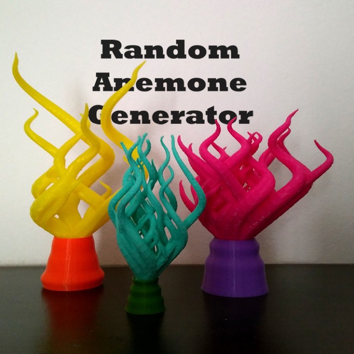 Plastic Reef #1: Random Anemone Generator image