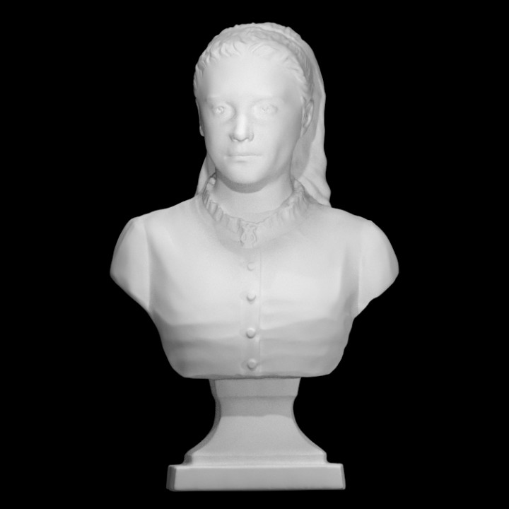 3D Printable Bust of Anna Haava by Scan The World