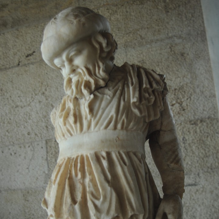 Herm in the form of a Silenus image