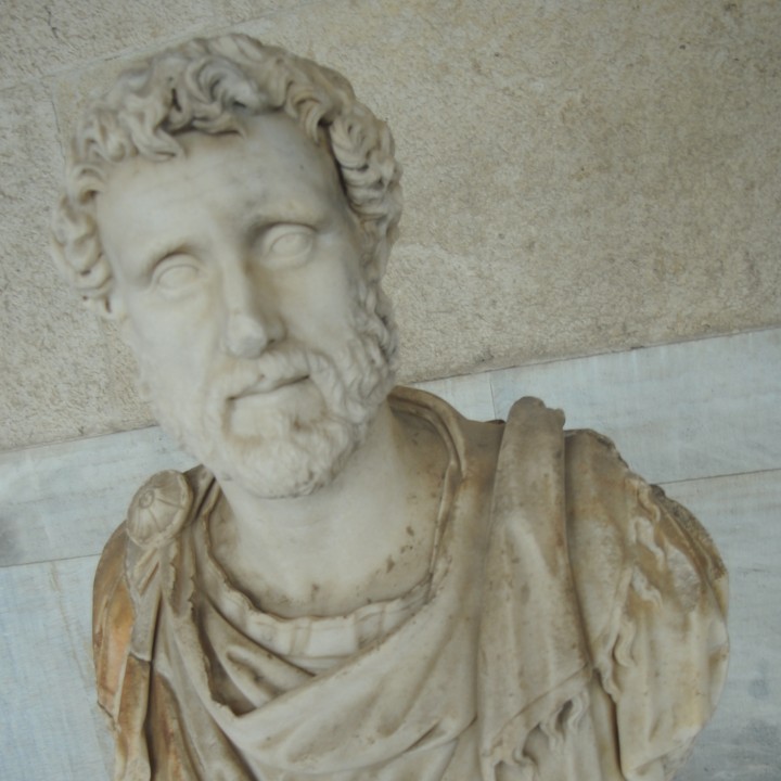 Bust of the Emperor Antoninus Pius image