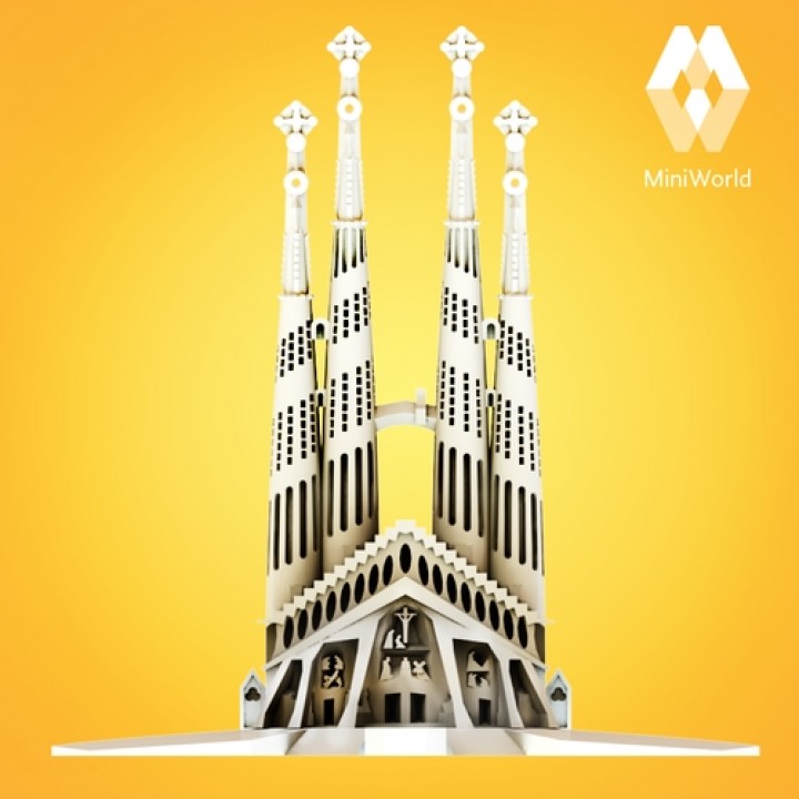Sagrada Familia, Passion Facade - Barcelona image